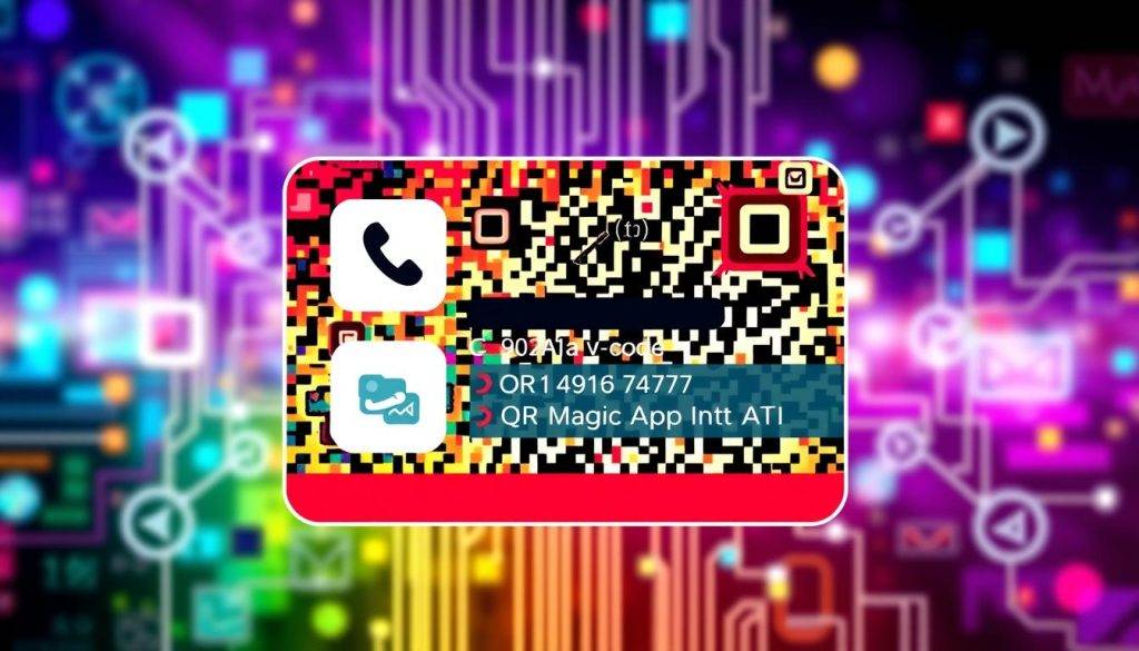 Customized vCard QR Code