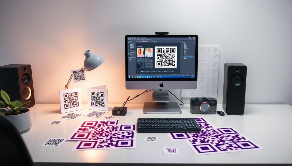 QR code design