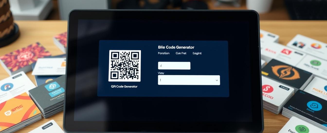 create a qr code for business card