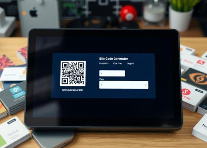 create a qr code for business card