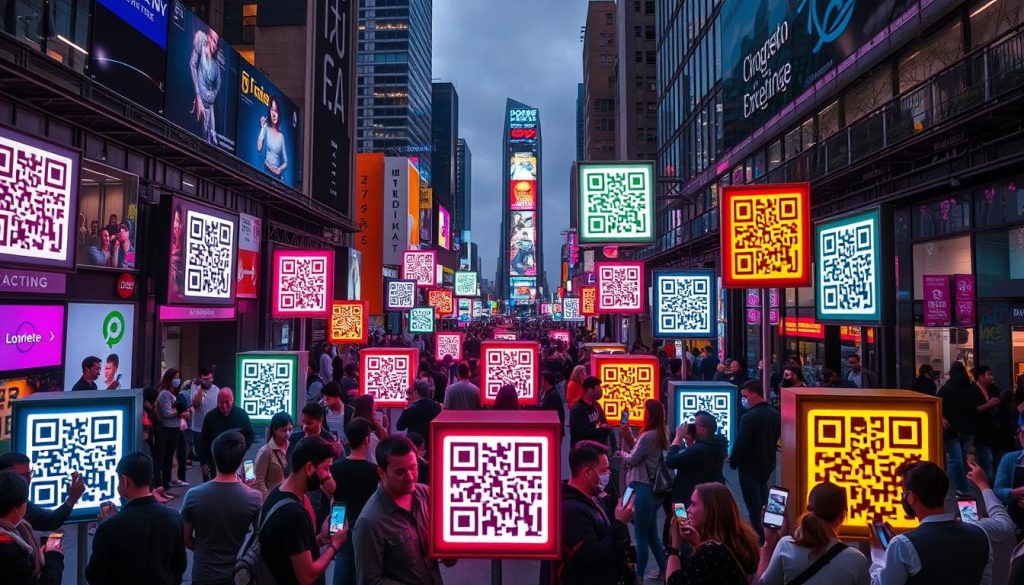 interactive QR codes