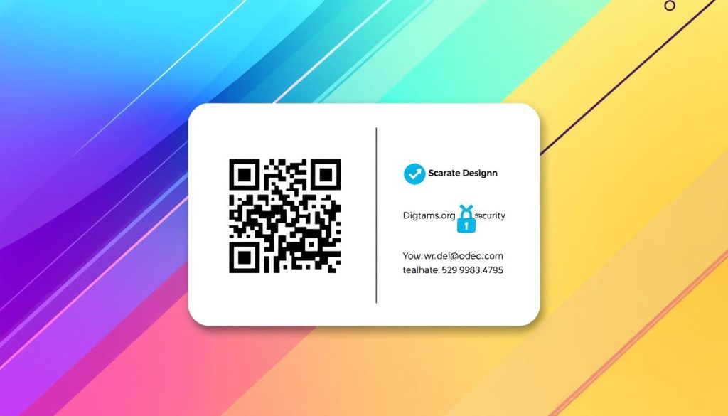 qr code business card