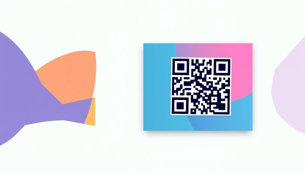 qr code placement on business card