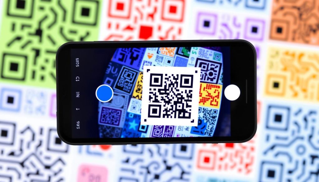 smartphone qr code reader